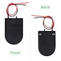 Miniatyrbillede 3 af 5: Kryp Pakke med 20 Cr2032 Batteriholder, Generel Knapcelle Batteriadapter Clip Socket On/off Kontakt, 1 X 3v Cr2032 Knapcelle Batteriholder Til LED
