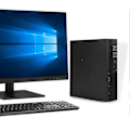 Miniatyrbillede 3 af 5: DX01 Mini ITX Computer Case Tynd Halv Højde Hurtig Varmeafledning Understøtter VESA-montering Valset Stål Bærbar Desktop Chassis PC Tilbehør