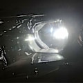 Miniatyrbild 2 av 2: 2x H7 LED Strålkastare 6000k Super Vit 110w 8000lm Strålkastarsats Dimljus Glödlampor Kit Hög Låg Ljusbild