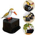 Pikkukuva 1 / 5: Hammastikun pidikeannostelija, automaattinen lintuhmmastikkulaatikko, Bird W