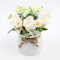 Miniatyrbild 1 av 7: #Konstgjord Blomkruka Konstgjorda Växter Konstgjorda Rosor#