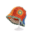 Miniatyrbilde 4 av 4: *2 stk Håndlaget Heklet Slouchy Lue for Kvinner*