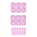 Miniatyrbillede 1 af 5: 3 stk. Silikoneforme til Resin Shamrock Silikoneforme Sommerfugl Øreringeforme