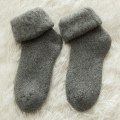 Miniatyrbillede 1 af 4: #Strømper (1 par) bløde & varme uld hjælper mod kolde fødder#