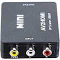 Pikkukuva 1 / 5: Wii HDMI -sovitin, Wii HDMI:ksi 720/1080p HD -muunninsovitin 3,5 mm:n äänilähdöllä, Wii 2 HDMI -muunnin Wii-monitorille, -projektorille ja -televisiolle, Ghtc