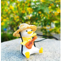 Miniatyrbild 3 av 5: Anka (Gitarr) Bilhängande Dekoration Söt Bildekor Bakre Spegelspegel
