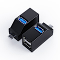 Miniatyrbilde 1 av 3: 1 stk (svart) Type-c3.1, splitter, utvidelseshub