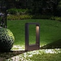 Miniatyrbilde 5 av 5: Utendørs Pullertlampe Moderne og Enkel 7W LED Utendørs Hagelampe IP65 Vanntett Pullert- og Stolpelampe for Hager, Inngangsdører, Terrasser, Innkjørsler