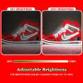 Pikkukuva 2 / 6: #Sneaker-neonkyltti Urheilukengät Neonkyltit Seinälle Himmennettävä LED#