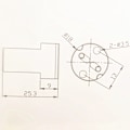 Miniatyrbilde 3 av 3: G9-lampholdere 0,75 mm² siliciumtråder/LED/CFL/keramiske halogenpærer sokkelkontakt keramikk 10-pakning G9 250 volt/#/