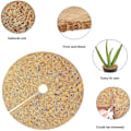 Miniatyrbillede 3 af 4: 6 Stykker Kokosmåtte til Planter 30cm, Kokosflis Skive, Kokosflis Skive 30cm, Kokosmåtte Vinter Plantebeskyttelse, til Potteplanter i