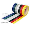 Miniatyrbilde 2 av 5: Fargede autoklavtape 66 m/l X 1 cm/b Instrumentidentifikasjonstape autoklaverbar 132 grader Celsius 12 ruller