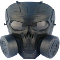 Miniatyrbillede 2 af 5: Paintball Maske, Taktisk Fuld Ansigt Dummy Gasmaske CS Skull Maske med