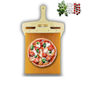 Miniatyrbild 3 av 5: Glidande Pizzaspade, Pizzaspaden som överför Pizza Perfekt Non-Stick, Pala Pizza Scorrevole
