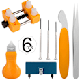 Miniatyrbild 1 av 5: #Urverktygsset för batteribyte, öppnare för urverk, används för att öppna och byta batteri i ur#