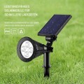 Miniatyrbillede 5 af 7: #LED solcellelys LED solcelle spotlight (2 stk. varm hvid) spotlight#