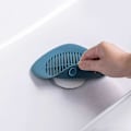Miniatyrbillede 2 af 5: Håropsamler til afløb, Hårfælde til bruseafløb, Silikone afløbsdæksel med sugekop, Hårprop til vaskeafløb, Vandlågsdæksel til badeværelse, badekar og køkken (