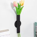 Miniatyrbild 2 av 4: 2 st Blomsterrör Väggmonterad Väggvas Väggmonterad Planteringskärl Metall Blomsterrör för Torkade Blommor
