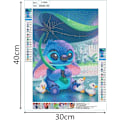 Pikkukuva 2 / 6: #DIY Timanttimaalaussetti - Stitch ja Duck#