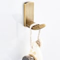 Miniatyrbillede 3 af 5: *Håndklæde krog Hjem badekåbe kroge Messing badeværelse frakke kroge vægmonteret*
