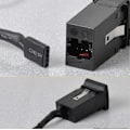 Miniatyrbillede 4 af 5: Bil Aux Switch Interface Adapter I Stik Med Kabelnet Til Vw1 Rcd510 Rcd310 Rns315 Jetta 5 Mk5 Golf 6 Mk6