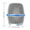 Miniatyrbilde 3 av 5: Mikrofon Erstatningshode Stål Sm58 Mesh Håndholdt Mikrofon Grill Mesh Hode Fengshuo