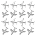 Miniatyrbillede 2 af 2: 12 stk. metal tegnestifter flyformede søm Cute Pushpins Dekorative tegnestifter