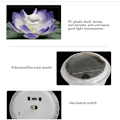Miniatyrbild 3 av 5: Vattentät (#1) Solcellsdriven Multifärgad LED Färgväxlande Lotusblomma L
