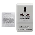 Miniatyrbillede 3 af 5: 100w 110v/120v Til 220v/240v Step-up&down Spændingsomformer Transformer Rejse Hvid