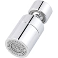Miniatyrbillede 2 af 5: Solid Messing Vandhane Luftblandere Dobbelt Funktion Bred Vinkel Luftblander 360