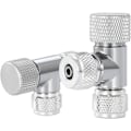 Miniatyrbillede 3 af 5: 2 stk. Akvarie CO2 Boble Regulator Diffuser Nål Regulator Enkelt Hoved Dobbelt Hoved til Fisketanke CO2 Bobletæller Boble Regulator