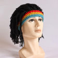 Miniatyrbild 1 av 4: Enkel (svart reggae) rolig kreativ handgjord hatt perukhatt, Xin