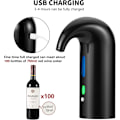 Miniatyrbillede 2 af 5: *Elektrisk Vinlufter En-Touch Bærbar Vin Karaffel Multi-Smar*
