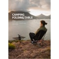 Miniatyrbillede 3 af 5: Bærbar Ultralet Opbevaring Udendørs Campingbord Aluminium A