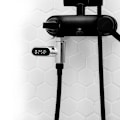 Miniatyrbillede 4 af 6: #LED Brusespameter 5~85°C Digital Termometer med 360° Drejelig Termometer LED Vandmåler Brusespameter til Ældre Børn#
