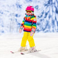 Miniatyrbilde 4 av 5: /#/Skigloves med morsomt trykk for gutter og jenter, vanntette og vindtette/#/