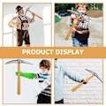 Miniatyrbild 2 av 4: 3 st Simulation Leksak Hacka Dvärg Cosplay Liten Hacka Rekvisita Cosplay Fest Scenföreställningstillbehör