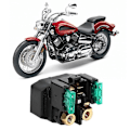 Miniatyrbilde 5 av 5: Kobber & Plastikk Revers 30A Starterrelé Solenoid Erstatning Passer for YAMAHA XVS1100 99-09