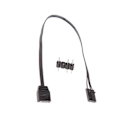 Pikkukuva 1 / 5: 4-PIN RGB - Standardi ARGB 3-Pin 5V -sovitinliitin RGB-kaapeli 25cm