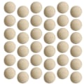 Miniatyrbild 3 av 3: 100 st Obehandlade Halva Träkulor Mini Halvsfär Halva Hantverkskulor för DIY-projekt Barns Konst- och Hantverksmaterial (Ljusgul 20mm)