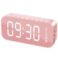 Miniatyrbild 1 av 2: Multifunktionell Stereohögtalare Bluetooth-kompatibel Med Väckarklocka Tidsvisning FM-radio För Hemmakontor