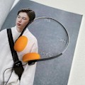 Pikkukuva 4 / 5: Retro Vaahtomuovipehmusteiset On-Ear Langalliset Kevyet Kuulokkeet Yksittäinen 3,5 mm Johdinliitin 90-luvun 80-luvun Tyyli Vintage Säädettävä Pääpanta Stereo