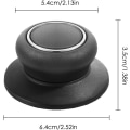 Miniatyrbillede 2 af 5: 5 Universelle Udskiftningsknapper til Gryder, Kander og Saucepander