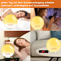Miniatyrbillede 4 af 7: #Natlampe stemningslys vækkeur - søvnstøtte, Bluetooth, radio,#