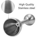 Miniatyrbilde 4 av 5: Egg Cracker Topper Cutter Sett For Myke Kokte Egg Rustfritt Stål