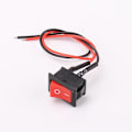 Miniatyrbild 5 av 5: 20 st Mini Vippströmbrytare, Mini Båtströmbrytare, Kabelansluten Start/Start Vippströmbrytare 6A/250V 10A/125V för Bil, Båt, Hushållsapparater