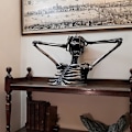 Miniatyrbillede 3 af 5: Break The Rules Madness Skeletbuste Skulptur, Breaking Al