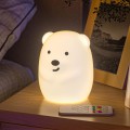 Miniatyrbillede 2 af 5: Børnenatlys Bjørn Natlys LED Lampe Soveværelse 9 Farver