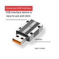 Pikkukuva 5 / 5: USB Type C Naaras -USB Uros Adapteri Liitin Type-C -USB Adapteri Puhelinadapterille