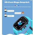 Miniatyrbillede 4 af 6: #Blå automatisk ur smartwatch til børn#